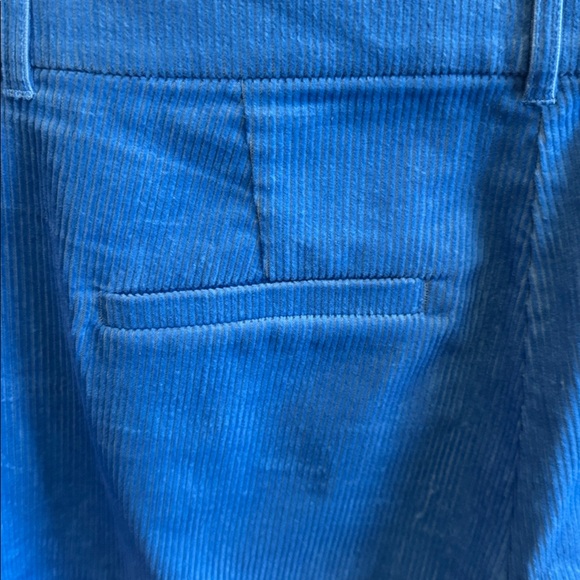 Boden Blue Corduroy Blazer Suit Jacket & Matching Pants Set Size 14 Women’s - Picture 7 of 12